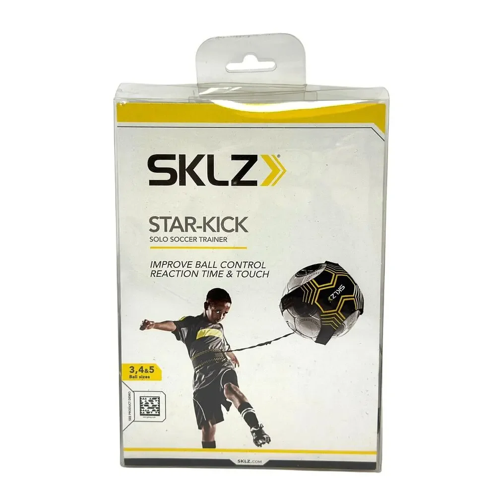 SKLZ Star-Kick Solo Soccer Trainer Futbol Training Aid Fits Ball Sizes 3 4 5 NOB